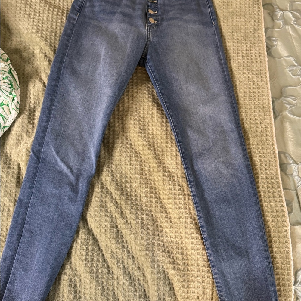 Banana Republic High Rise Blue Jeans